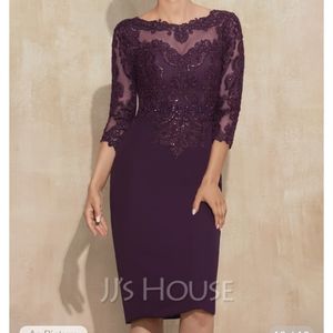 JJs House Custom Made BLACK Bride of the Mother Dress